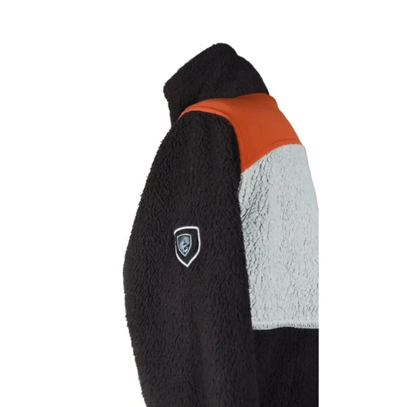 Kuhl Womens Prism Deep Pile Fleece Sherpa Jacket Full Zip Sweater M Ganache - Picture 6 of 8